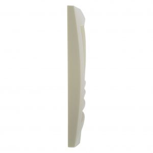 Berker S1 afdekraam inbouw 4-voudig glanzend crème 66.032.26