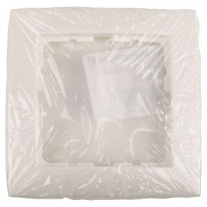 Berker S1 afdekraam inbouw 1-voudig polarwit 66.033.21