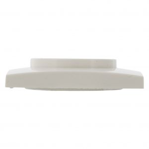 Berker S1 centraalplaat met knop voor dimmer polarwit 66.033.97