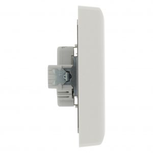 Gira System 55 contactdoos inbouw 2-voudig randaarde polarwit 66.051.50