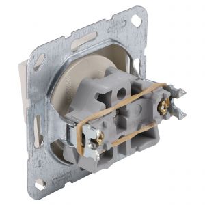 Gira System 55 contactdoos inbouw 1-voudig crème 66.052.40