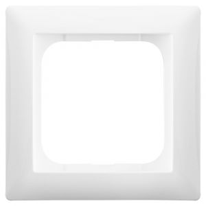 Busch-Jaeger Balance afdekraam inbouw 1-voudig verticaal-horizontaal polarwit 66.054.21