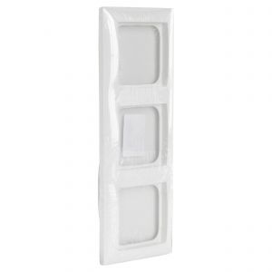 Busch-Jaeger Balance afdekraam inbouw 3-voudig verticaal-horizontaal polarwit 66.054.24