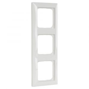 Busch-Jaeger Balance afdekraam inbouw 3-voudig verticaal-horizontaal polarwit 66.054.24