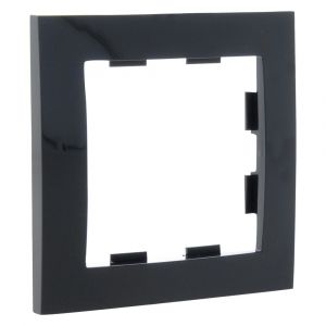 Q-Link S2 afdekraam inbouw 1-voudig antraciet 66.083.21