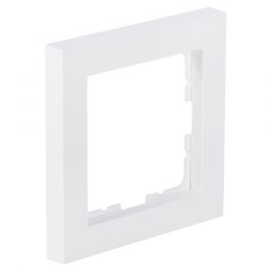 Q-Link S-Line afdekraam 1-voudig verticaal-horizontaal polarwit 66.096.21
