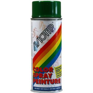 MoTip Colourspray lakspray dekkend hoogglans RAL 6009 dennen groen 400 ml 1633