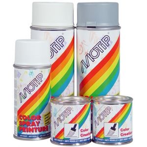 MoTip Colourspray grondverf primer White wit spuitbus 150 ml 21611