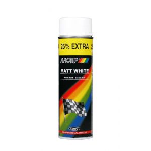 MoTip lakspray Rallye wit mat 500 ml 4002