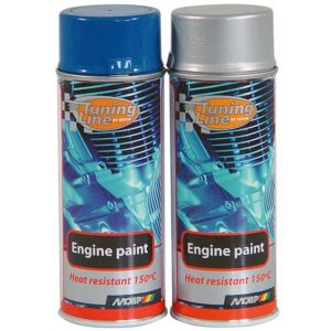 MoTip spray hittebestendig Engine Paint Volvo Red rood hoogglans 400 ml 4091