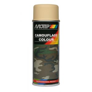 MoTip lakverf dekkend Camouflagelak RAL 1001 beige zijdeglans 400 ml 4201