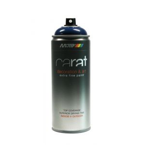 MoTip lakspray Carat hoogglans Sapphire Blue saffierblauw 400 ml 8010