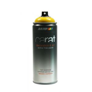 MoTip lakspray Carat hoogglans Rape Yellow raapgeel 400 ml 8014