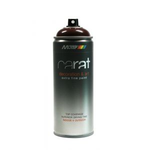 MoTip lakspray Carat hoogglans chocolate Brown chocoladebruin 400 ml 8024