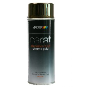 MoTip chroom effectspray Carat Chrome gold chroom goud 400 ml 8200