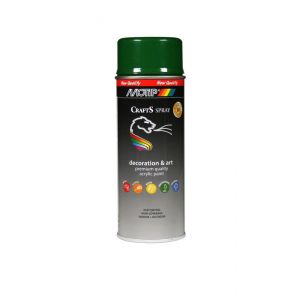 MoTip Crafts lakspray dekkend RAL 6002 groen hoogglans 400 ml 103537