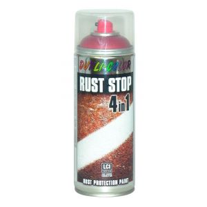 Dupli-Color roestbeschermingslak Rust Stop RAL 3002 karmijnrood 400 ml 162459