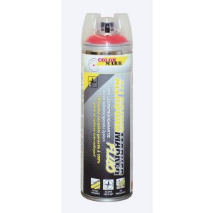 Colormark markeringsverf Spotmarker Allround 360 graden Fluor rood 500 ml 201592