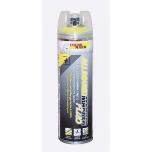 Colormark markeringsverf Spotmarker Allround 360 graden Fluor geel 500 ml 201615