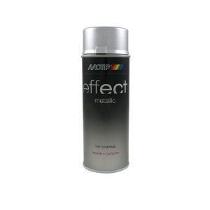 MoTip lakspray dekkend Deco Effect Silver Effect zilver effect hoogglans 400 ml 302503