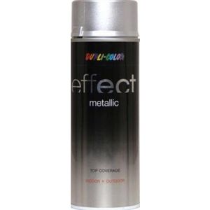 MoTip lakspray dekkend Deco Effect Silver metallic hoogglans 400 ml 302504