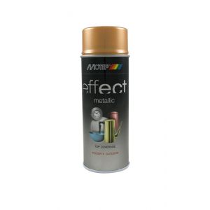 MoTip lakspray dekkend Deco Effect metallic Antique Gold antiek goud hoogglans 400 ml 302508