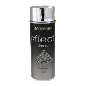 MoTip lak chroomspray dekkend Deco Effect Chrome Lacquer chroom 400 ml 302601