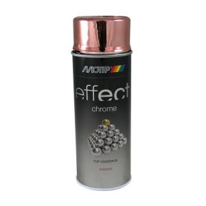 MoTip lak chroomspray dekkend Deco Effect Chrome Lacquer copper koper 400 ml 302602