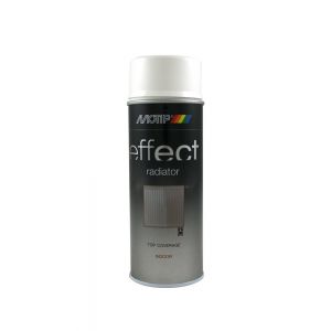 MoTip radiatorspray Deco Effect White wit hoogglans 400 ml 302701