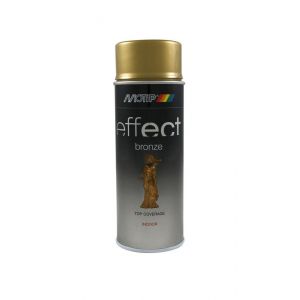 MoTip bronslak Deco Effect Colourspray Gold goud 400 ml 303001