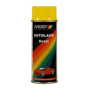 MoTip autoreparatielak spray Kompakt geel hoogglans spuitbus 400 ml 44040