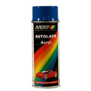 MoTip autoreparatielak spray Kompakt blauw hoogglans spuitbus 400 ml 44985