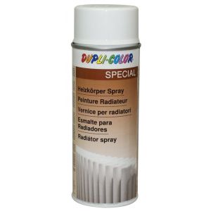 Dupli-Color radiatorspray RAL 9010 helder wit hoogglans 400 ml 467141