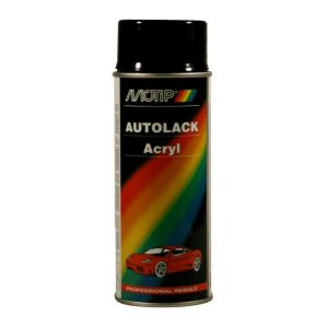 MoTip autoreparatielak spray Kompakt zwart metallic spuitbus 400 ml 51020