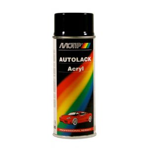 MoTip autoreparatielak spray Kompakt zwart metallic spuitbus 400 ml 51021