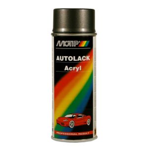 MoTip autoreparatielak spray Kompakt grijs metallic spuitbus 400 ml 51078