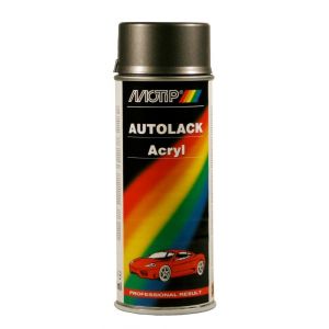 MoTip autoreparatielak spray Kompakt grijs metallic spuitbus 400 ml 51084