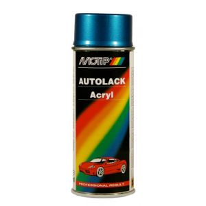 MoTip autoreparatielak spray Kompakt blauw metallic spuitbus 400 ml 53986