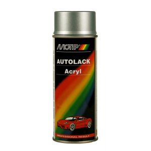 MoTip autoreparatielak spray Kompakt zilver metallic spuitbus 400 ml 55050