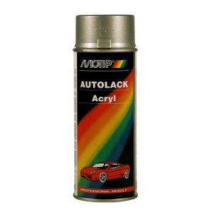 MoTip autoreparatielak spray Kompakt zilver metallic spuitbus 400 ml 55203