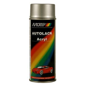 MoTip autoreparatielak spray Kompakt zilver metallic spuitbus 400 ml 55288