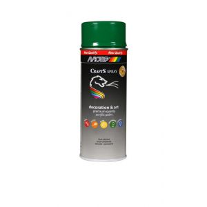 MoTip Crafts lakspray dekkend RAL 6029 groen hoogglans 400 ml 696107