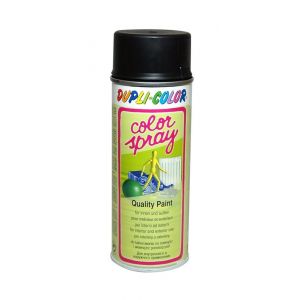 Dupli-Color lakspray Colorspray RAL 9005 diep zwart zijdeglans 400 ml 740442