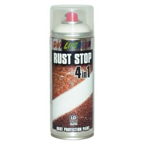 Dupli-Color roestbeschermingslak Rust Stop RAL 9005 diepzwart 400 ml 868320