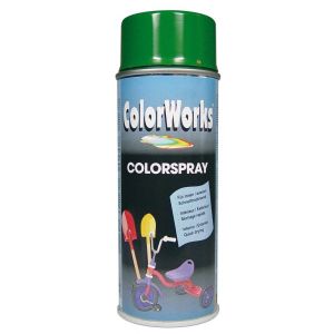 ColorWorks lakverf Colorspray leaf green RAL 6002 400 ml 918511