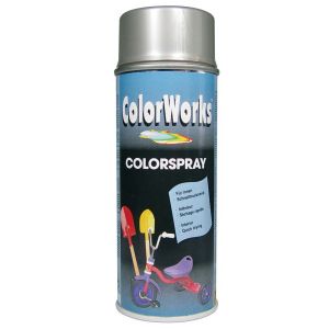 ColorWorks lakverf Colorspray zilver 400 ml 918516