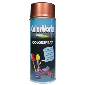 ColorWorks lakverf Copper koper 400 ml 918521