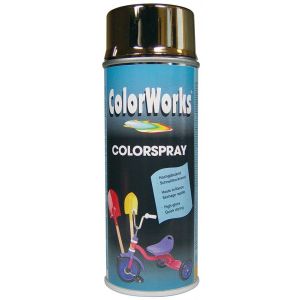 ColorWorks lakverf EffectColor chroom goud 400 ml 918522
