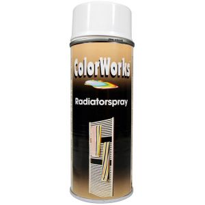 ColorWorks radiatorlak wit 400 ml 918586