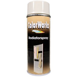 ColorWorks radiatorlak wit hoogglans 400 ml 918587